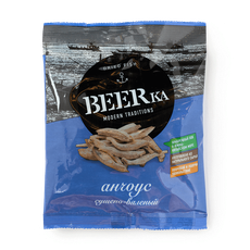 Анчоус сушёно-вяленый Beerka, 25 г — купить с доставкой из Яндекс Лавки