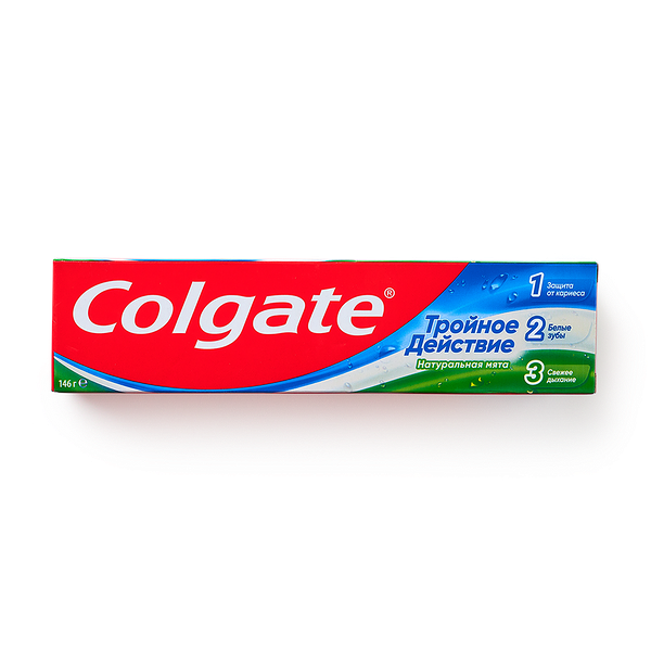 Зубная паста Colgate Тройное действие натураль­ная мята