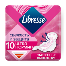 Libresse Ultra Нормал с мягкой поверх­ностью