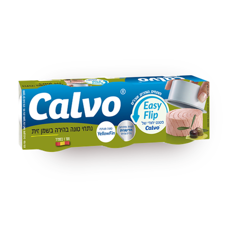 Calvo Easy flip טונה בשמן זית