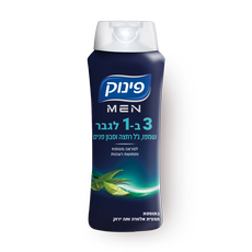Pinuk 3 in Men's aloe vera and green tea shampoo