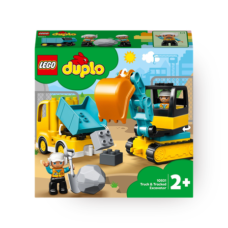 Конструктор Lego Duplo Грузовик и гусеничный экскаватор 10931