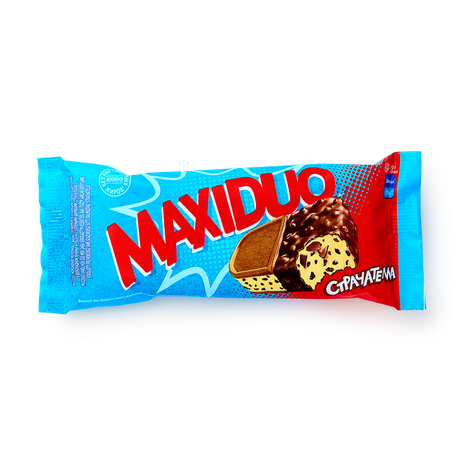 Мороженое сливочное Maxiduo страчателла — купить с доставкой из Яндекс ...