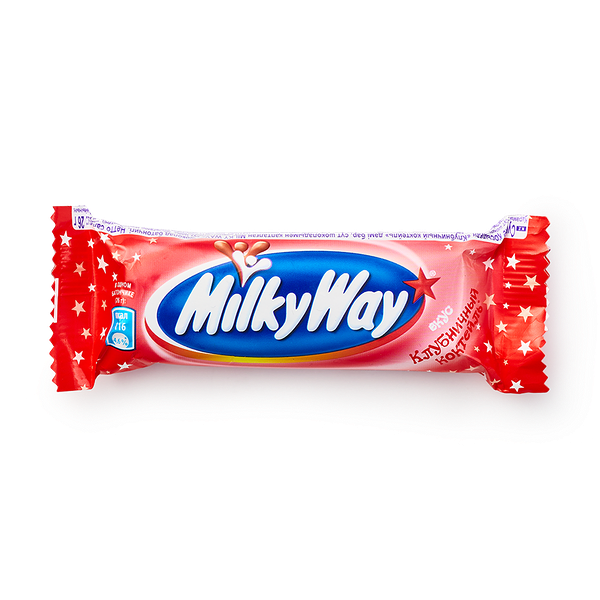 Батон­чик шоколад­ный Milky Way клубни­ка