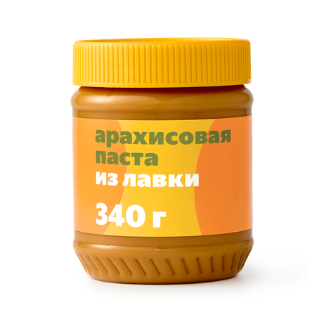 Паста арахисовая «Из Лавки» vegan без сахара, 340 г — купить с ...