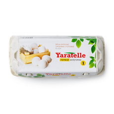 Яйцо куриное С1 Yaratelle белое, 10 шт. — купить с доставкой из Яндекс ...
