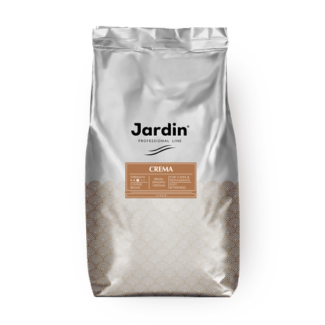 Кофе в зёрнах Crema Арабика и Робуста Jardin