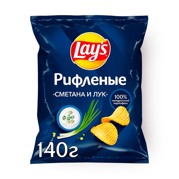 Чипсы Lay's Смета­на-Лук