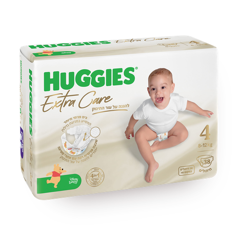 ‎Huggies Extra Care Size 4