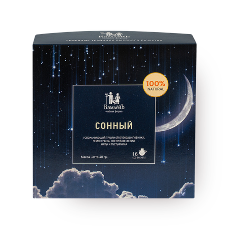 Чай травяной Сонный «Чайная ферма Камлёвъ» в фильтр-саше