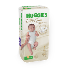Huggies Extra Care diapers, stage 1