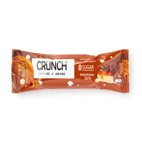 Батончик протеиновый Beauty Fit Crunch солёная карамель без сахара