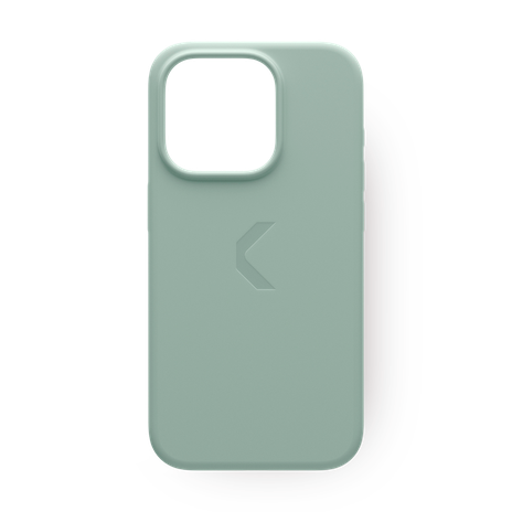 Чехол силиконовый для iPhone 15 Pro Commo Shield Case с поддержкой беспроводной зарядки Commo Gray