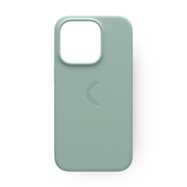 Чехол силиконовый для iPhone 15 Pro Commo Shield Case с поддержкой беспроводной зарядки Commo Gray