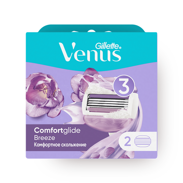 Кассеты для станка Venus Comfortglide Breeze