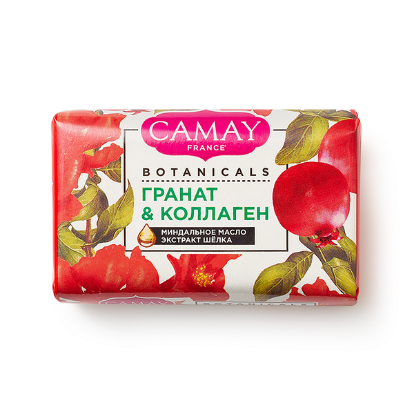 Мыло Camay Botanicals гранат и колла­ген