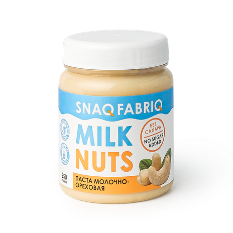 Snaq Fabriq 55 g молочный шоколад с молочно ореховой пастой