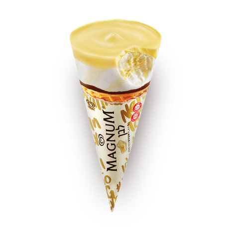 White Magnum Ice Cream