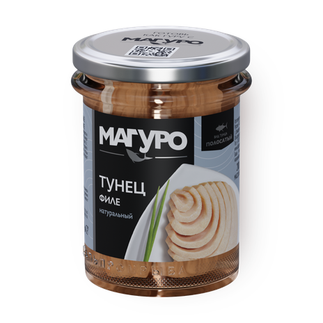 Тунец филе «Магуро» натуральный 200 г — купить по цене 339 ₽ с ...