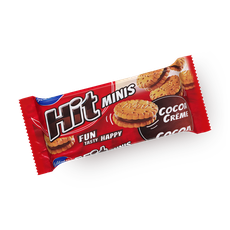 Bahlsen Hit Mini cocoa biscuits