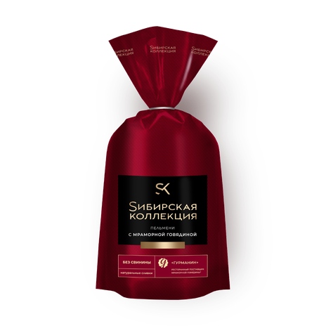 Пельмени с мраморной говядиной «Сибирская коллекция»