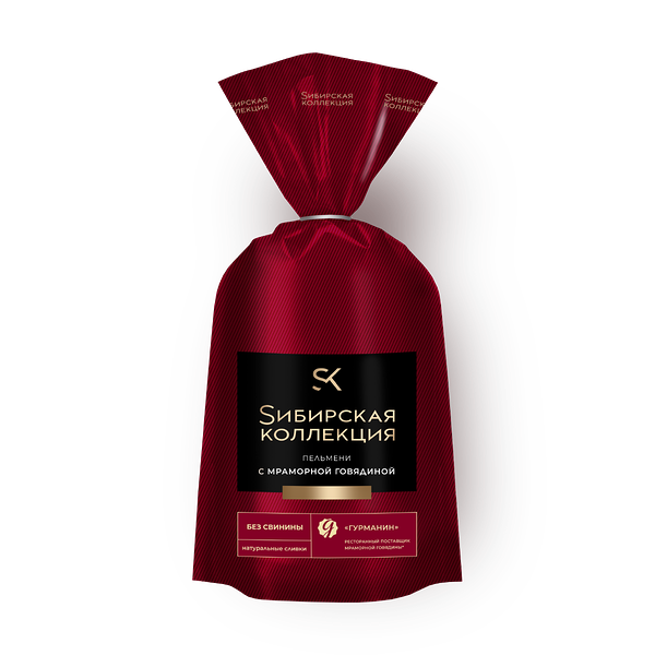 Пельмени с мраморной говядиной «Сибирская коллекция»