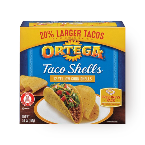 Ortego Taco Shells