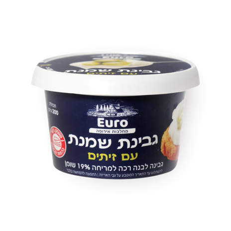 יורו גבינת שמנת זיתים 19%