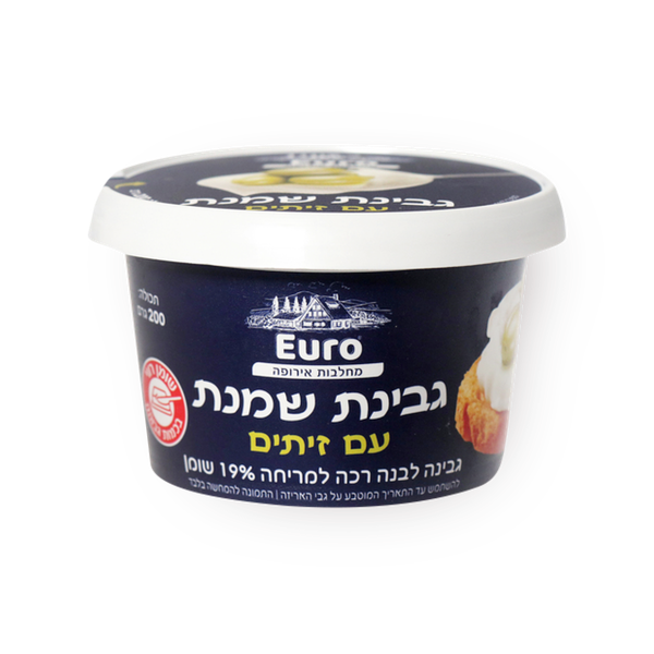 Euro Cream cheese with olives 19%