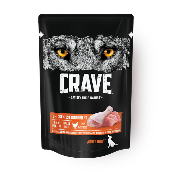 Влажный корм собак Crave курица