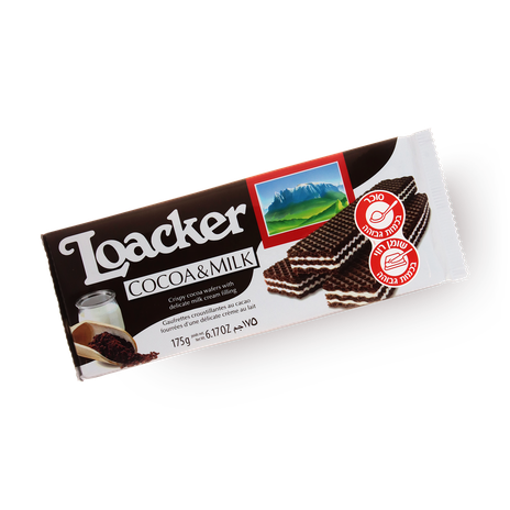 Loacker Chocolate-milk wafers