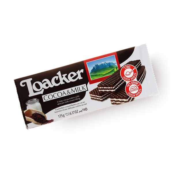 Loacker Chocolate-milk wafers