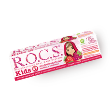 Зубная паста R.O.C.S. Kids малина и клубни­ка