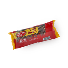 Semi coated biscuit