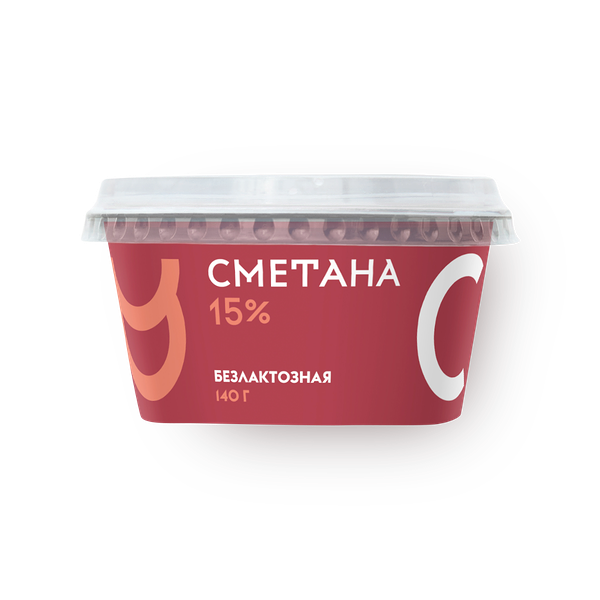 Сметана 15% безлактозная «Братья Чебурашкины»
