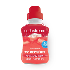 Soda Stream syrup flavored Raspberry Berries