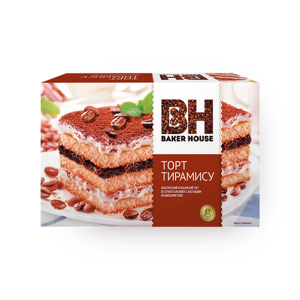 Торт бисквитный Тирамису Baker House