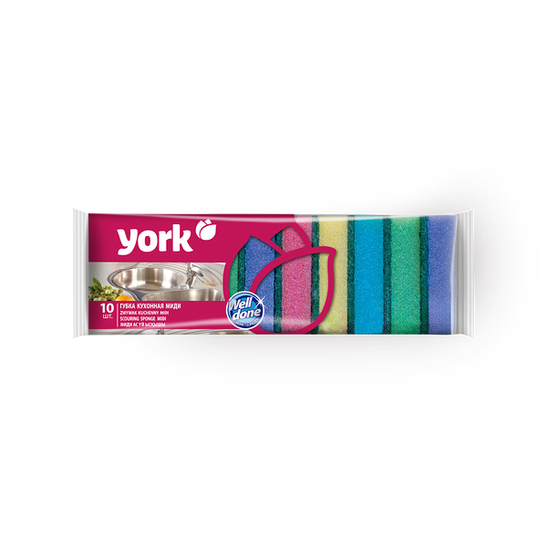 Губки для посуды York Миди