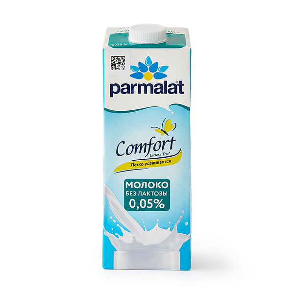 Молоко безлак­тозное 0,05% Parmalat