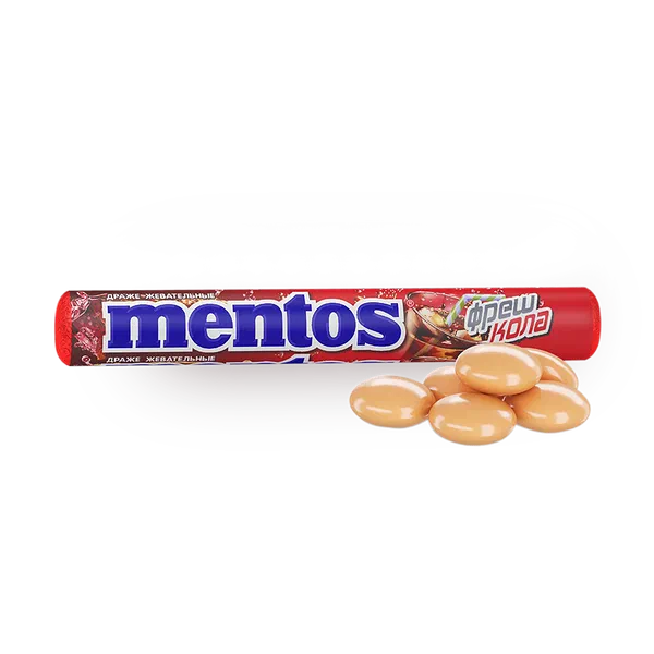 Драже жевательное Mentos кола