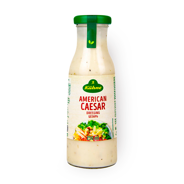 Соус Цезарь Kuhne с сыром и чесноком для салатов