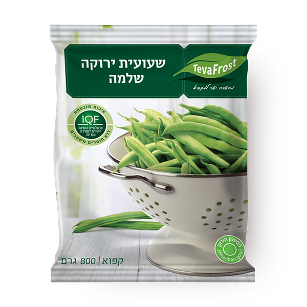 Whole green beans Teva Frost frozen