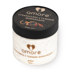 Мороженое Amore Gelato Страчателла с тёмным шоколадом