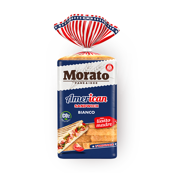 Morato White Bread with Sourdough for an American-style Sandwich