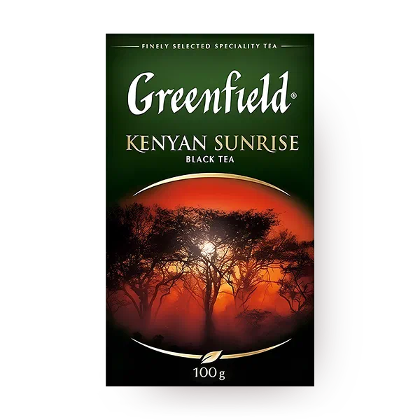 Чай чёрный Kenyan Sunrise Greenfield листовой
