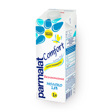 Молоко безлак­тозное 1,8% Parmalat