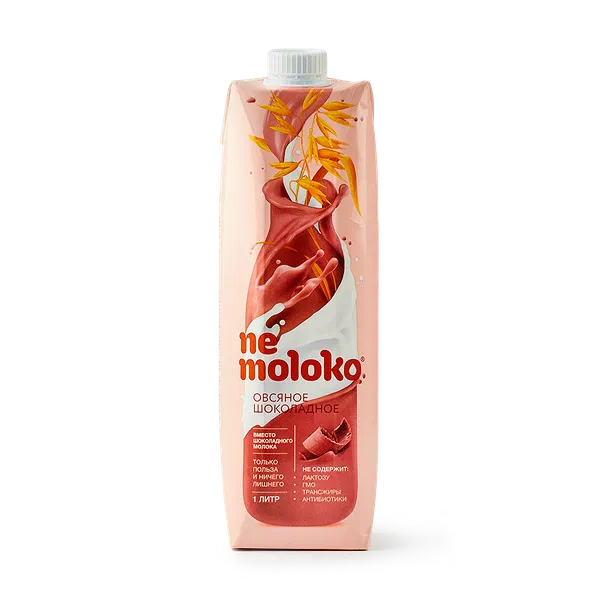 Напиток овсяный Nemoloko шоколадный 3,2%