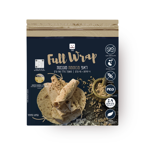 Full Wrap from sprouted buckwheat