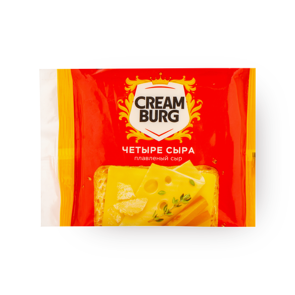 Сыр плавленый Creamburg Четыре сыра 45%