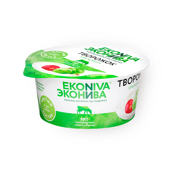 Творожок «Эконива» с крыжовником 5%